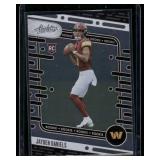 Jayden Daniels RC 2024 Absolute #102 Rookie Football Card