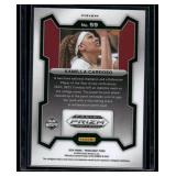 Kamilla Cardoso RC Red Cracked Ice Prizm 2024 Draft Picks #59 Rookie WNBA Basketball Card