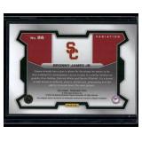 Bronny James Jr. RC 2024 Prizm Draft Picks #86 Rookie Basketball Card