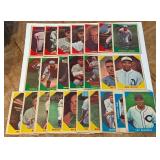1960 Fleer 24 Unique Card Lot Vintage Baseball Card