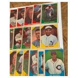 1960 Fleer 24 Unique Card Lot Vintage Baseball Card