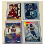 Rashod Bateman RC 4 Card Rookie Football Lot