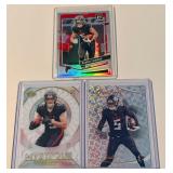 Drake London 3 Card Rookie and Insert Football Card Lot