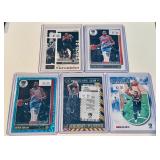 Kevin Durant 5 Card Basketball Lot