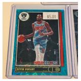 Kevin Durant 5 Card Basketball Lot