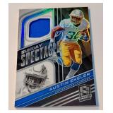 Austin Ekeler Relic/99 2022 Spectra Sunday Spectacle #SS-AEK Prizm Numbered 81/99 Football Card
