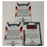 Malik Nabers 3 RC Lot 2025 Topps With Insert Rookie Football Cards