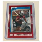 Marvin Harrison Jr 3 RC Lot 2025 Topps, Chrome, Donruss Red Press Proof Rookie Football Cards