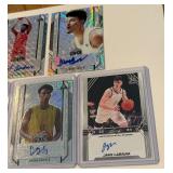 5 Card Auto Baseketball Card Lot