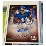 6 Card Football Auto Lot Includingn /99, /50