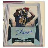 5 Card Football Auto Lot including RCs, /25, /480, /680