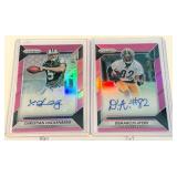 5 Card Football Auto Lot including RCs, /25, /480, /680