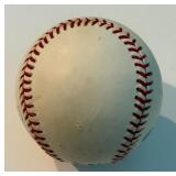 Mickey Mantle Signed Baseball Rawlings OALB Brown Ball With Field of Dreams COA and Receipt From 1995