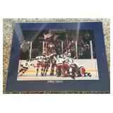 Miracle On Ice Limited Edition /5000 1996 Remarketble Moments Hockey Print - 1980 Team USA Olympic Hockey