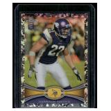 Harrison Smith Refractor /499 Camo RC 2012 Topps Chrome #77 Rookie Numbered 038/399 Minnesota Vikings Football Card