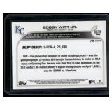 Bobby Witt Jr RC Purple Topps Chrome 2022 #USC176 Rookie Baseball Card