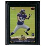 Cordarelle Patterson /299 Refractor Rookie 2013 Topps Chrome #19 Numbered 162/299 Minnesota Vikings RC Football Card