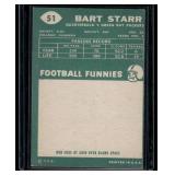 Bart Starr 1960 Topps #51 Vintage Green Bay Packers Football Card
