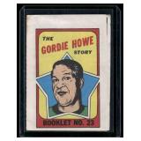 Gordie Howe Story Booklet #23 1971-72 Topps Vintage Hockey Card