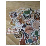 50 New Boho Aesthetic Stickers for Water Bottles, Laptops, Scrapbooking Etc. *E