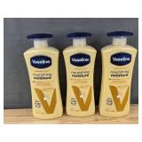 3 Brand New Vaseline Intensive Care Nourishing Moisture Body Lotion