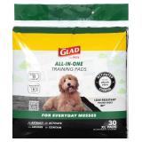Brand New Glad for Pets All-In-One Training Pads - 30 XL Pads