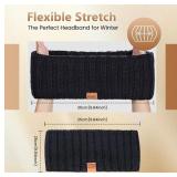 3 Brand New MUTKIS Winter Headbands for Women
