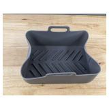 Brand New Set of 2 Silicone Air Fryer Liners for Ninja 8QT and Chefman 6-8QT