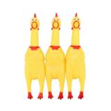 3 Brand New Legend Sandy Squeaking Chicken Dog Toys