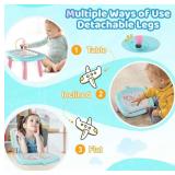 Brand New Kikidex Magnetic Drawing Board for Kids with Detachable Legs