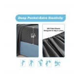 Brand New Redasw Queen Size 1800 Thread Count Grey Bed Sheet Set