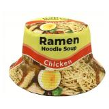 Brand New Ramen Chicken Noodle Soup Bucket Hat OSFM