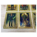 6 New Donald Trump 24k Gold 45th Presidential 5" Trading Cards with Envelope