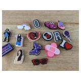 16 Brand New Olivia Rodrigo Music Character Croc Charms with Case