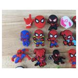 30 Brand New Spiderman Character Croc Charms
