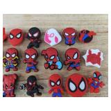 30 Brand New Spiderman Character Croc Charms