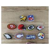 31 Brand New NFL Football Croc Charms