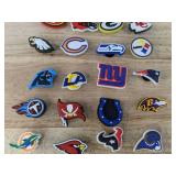31 Brand New NFL Football Croc Charms