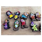 10 Brand New Snow White and the Seven Dwarfs Croc Charms