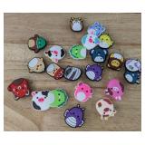 22 Brand New Squishmallow Character Croc Charms