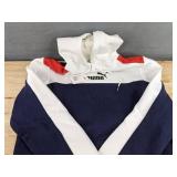 Brand New Puma Hooded Sweatshirt in Red, White, and Blue - Men