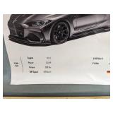 Brand New BMW M4 G82 Canvas Poster 12 x 18"