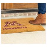 Brand New LOGO NCAA University of Minnesota Golden Gophers 23" x 35" College Outdoor Mat Rug