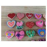 40 Brand New Heart Character Croc Charms