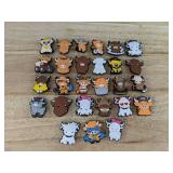 27 Brand New Highland Cow Croc Charms
