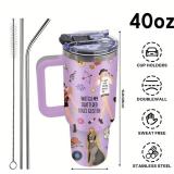 Brand New Taylor Swift 40oz Double Wall Music Themed Stainless Steel Insulated Tumbler