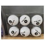 Brand New UCLA Bruins Golf Balls and Tees Lot - 6 Black Birdie Balls, 3 UCLA Balls, 50 Tees