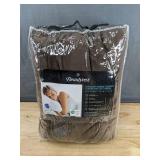 Brand New Beautyrest Luxury Heated Throw Blanket, 60" x 70", Brown