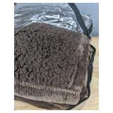 Brand New Beautyrest Luxury Heated Throw Blanket, 60" x 70", Brown