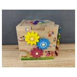 Brand New Wooden Activity Cube for Kids, 12+ Months, Shapes & Activities